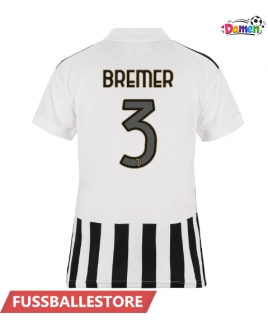 Günstige Juventus Gleison Bremer #3 Heimtrikot Damen 2026-27 Kurzarm